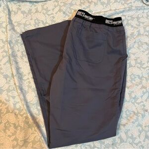 Grey's Anatomy Blue Boot Cut Pants